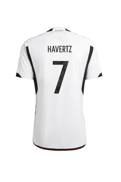 Saksa Kai Havertz #7 Jalkapallovaatteet Kotipaita MM-kisat 2022 Lyhythihainen